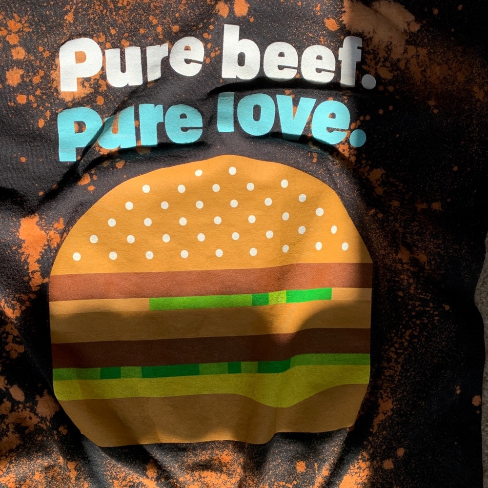 Men’s Custom Tie Dye Pure Beef Band T-Shirt - Picture 2 of 5